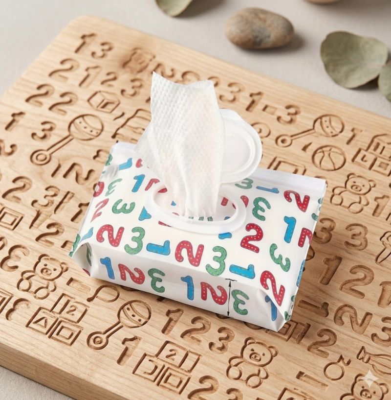 Lot de 3 Boîte à Lingettes