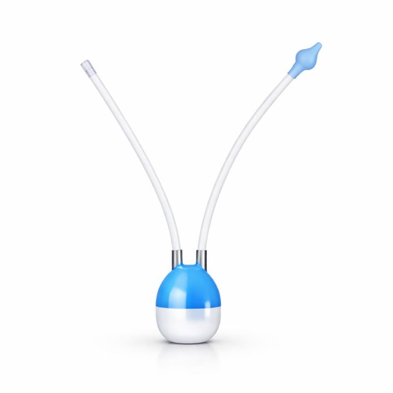 aspirateur nasale de couleur bleu