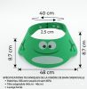 Visière de Bain en Mousse - Grenouille