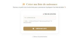 Créer ma liste de naissance