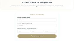 Trrouver la liste de naissance auprès de mes proches