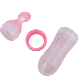 Biberon Rose avec Cuillère