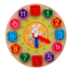 Horloge en Bois - Jouet Montessori