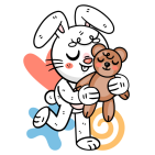 Doudous & Peluches pour Bébé | Tendresse & Sécurité – P’tit Lapinou